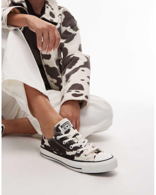 Converse White Chuck Taylor All Star Ox Trainers