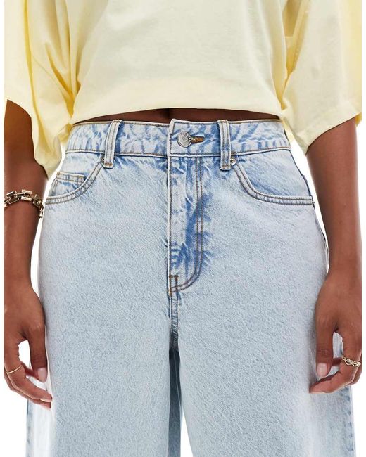 Miss Selfridge Blue baggy Jeans