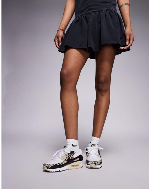 Nike Black Air Max 90 Trainers