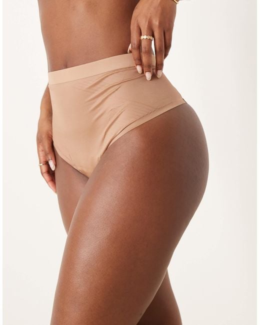 Spanx Brown Shape Invisible Thong