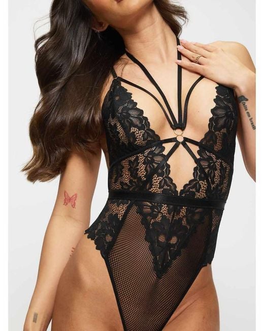 Ann Summers Black Confession Crotchless Body