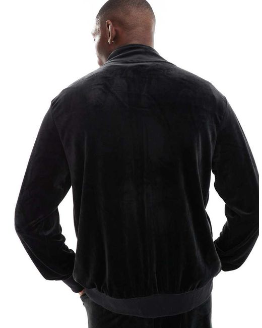 Giacca Sportiva Nera di KTZ in Black da Uomo
