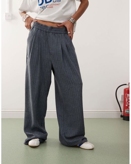 Collusion Gray Relaxed Pull On Pants