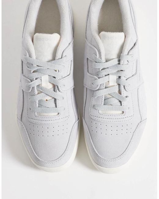 Reebok – workout plus – sneaker in White für Herren