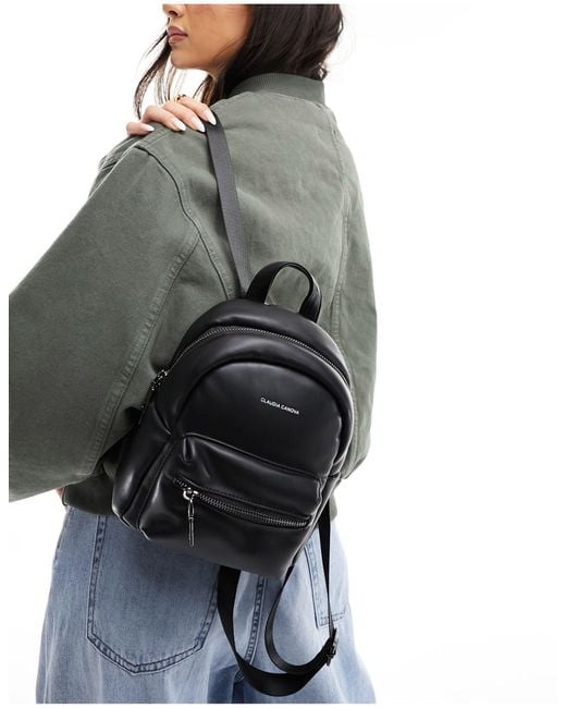 Claudia Canova Gray Mini Backpack