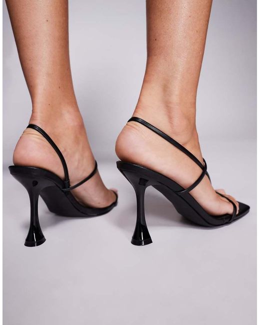 SIMMI Pink Allegra Strappy Heeled Sandals