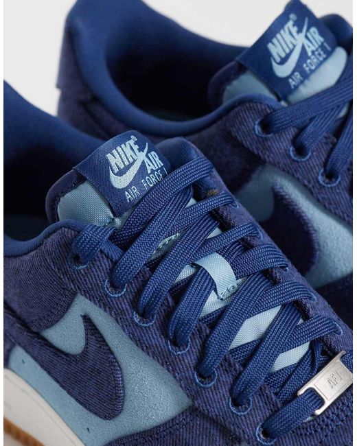 Nike Blue Air Force 1'07 Lv8 Trainers for men