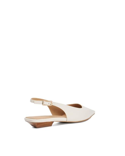 Dune Natural Hostess Ballet Pumps