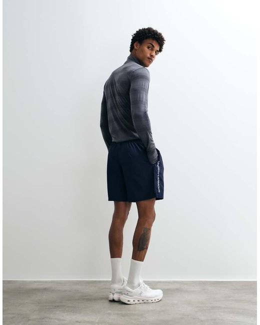 Under Armour Blue Tech Wordmark Woven Shorts for men