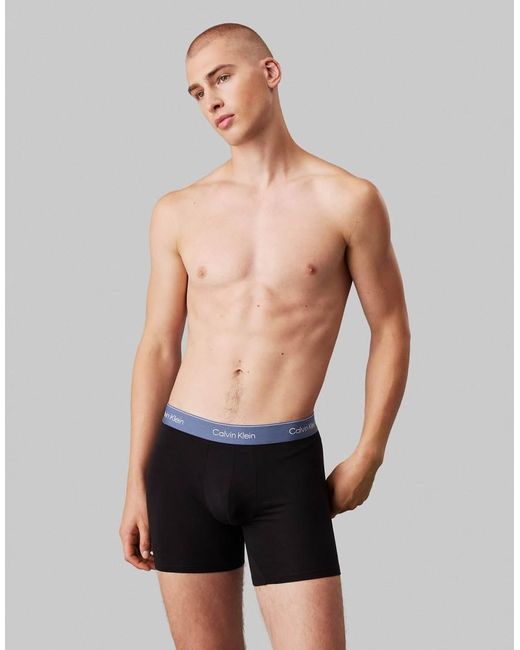 Calvin Klein Multicolor 5 Pack Boxer Briefs for men