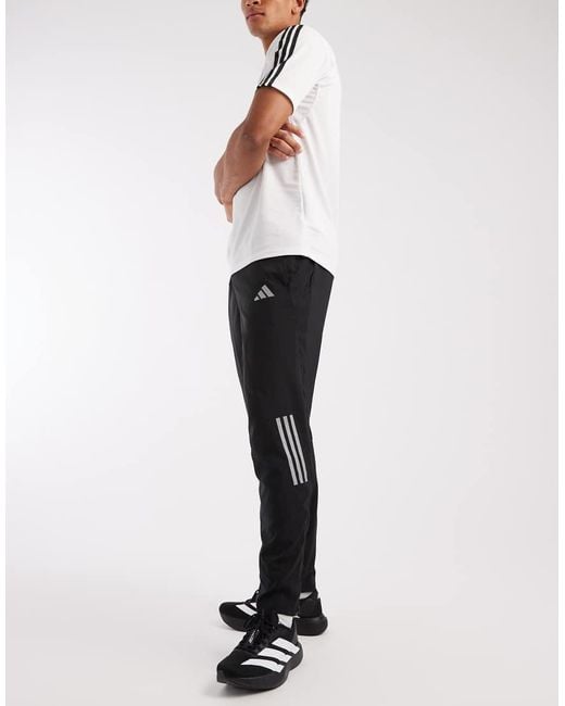 Adidas Originals Black Adi365 Iconic Astro Running Pants for men