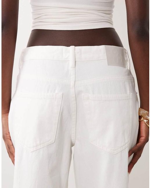 Gina Tricot Natural Relaxed Fit Boyfriend Jeans