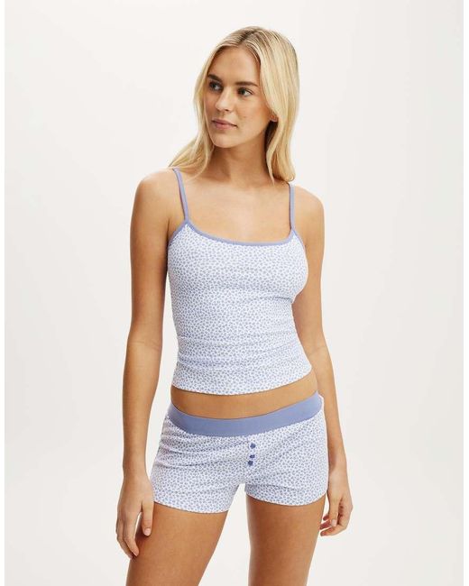 Cotton On Blue Dreamy Soft Boyshort