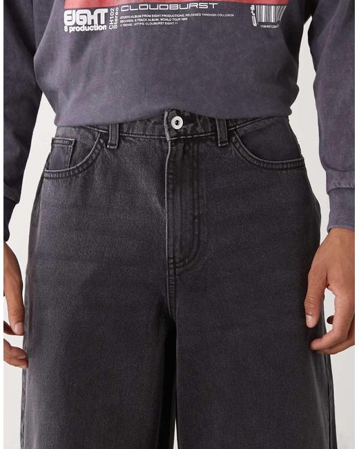 Collusion Blue X003 Wide Leg Jean for men