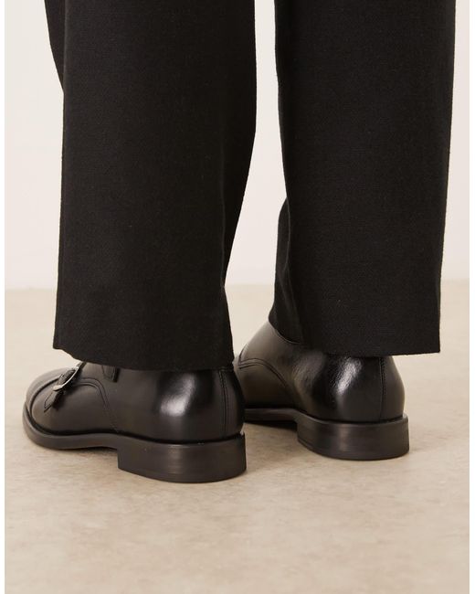 Mango – budapester aus 100% leder in Black für Herren