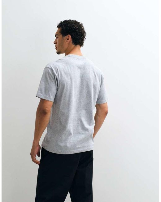 Vans Gray Left Chest Ii Loose T-shirt for men