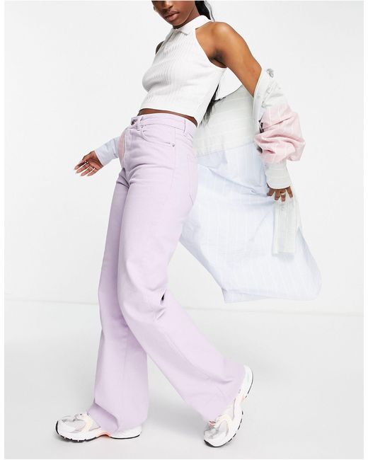 Stradivarius Denim 90s Dad Jeans in 