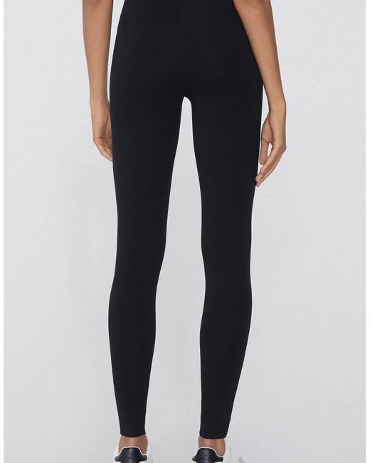 Tezenis White Thermal Cotton Leggings