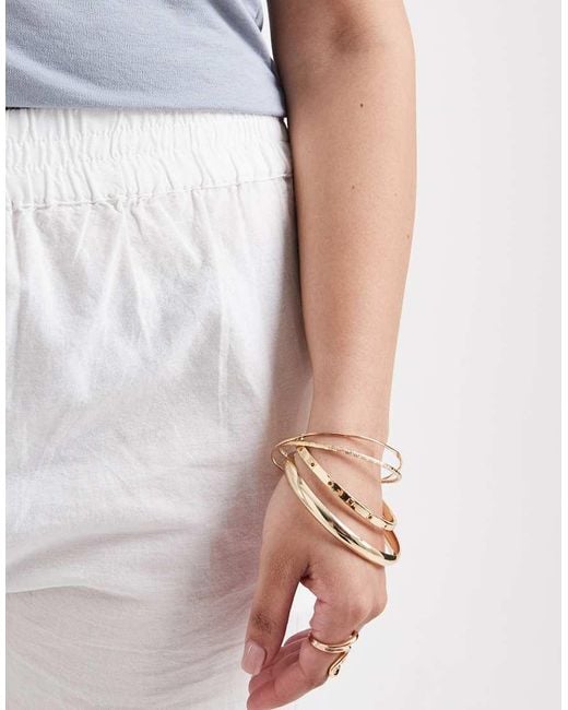 ONLY White 100% Cotton Pull-on Pants With Embroidery