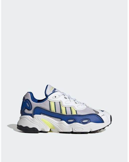 Ozweego og sneakers bianche di adidas Originals in Blu Lyst