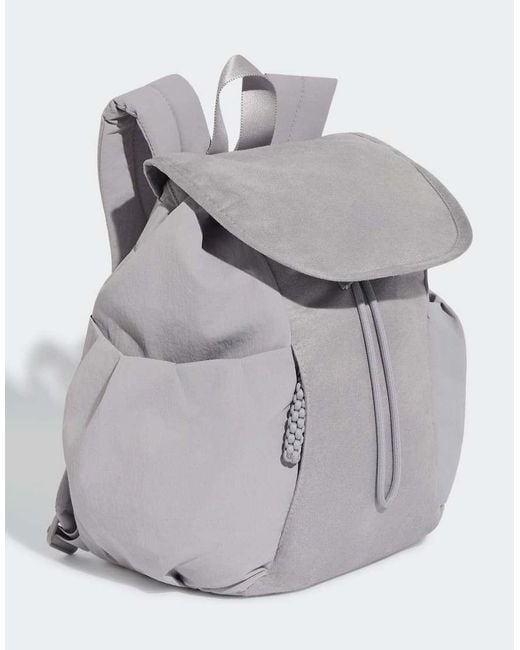 Adidas Originals Gray Soft Lux Flap Backpack