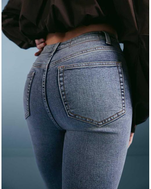 Miss Selfridge Blue Skinny Jeans