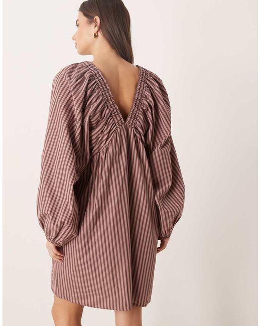 ASOS Pink Babydoll Mini Dress