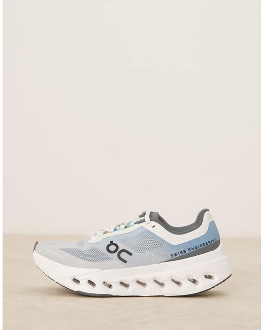 On Shoes Blue Cloudsurfer Next Running Trainers