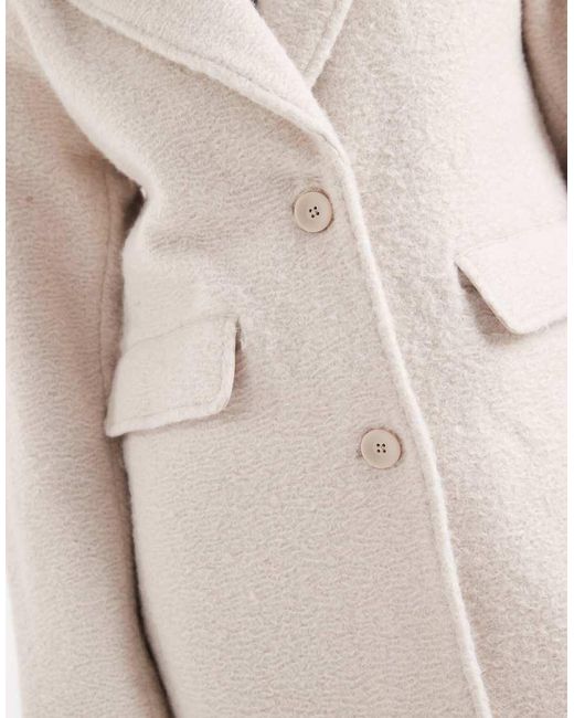 ONLY Natural Brushed Overcoat