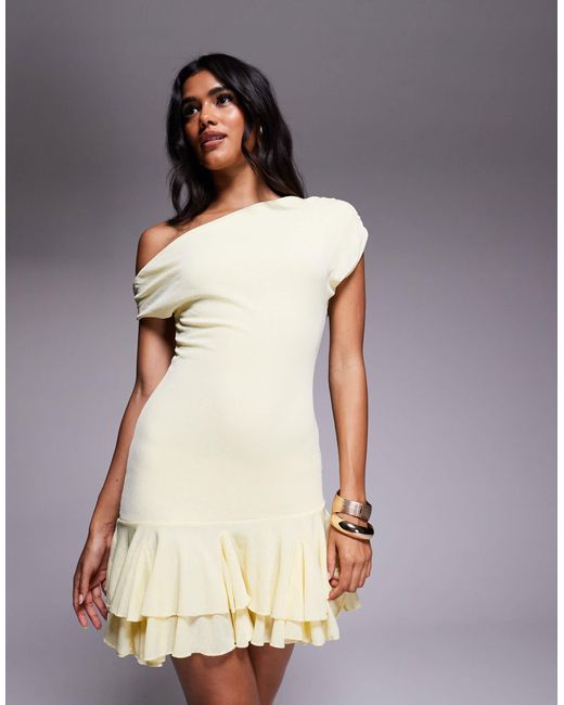 Kaiia Multicolor – exclusive – minikleid aus strukturiertem netzstoff