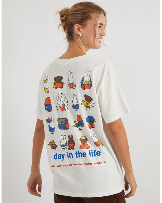 Skinnydip London White Miffy Day