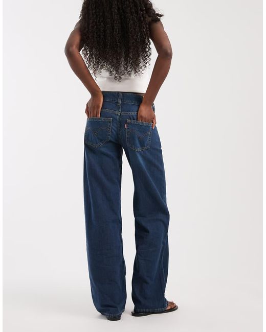 Levi's Red Superlow Loose Jeans
