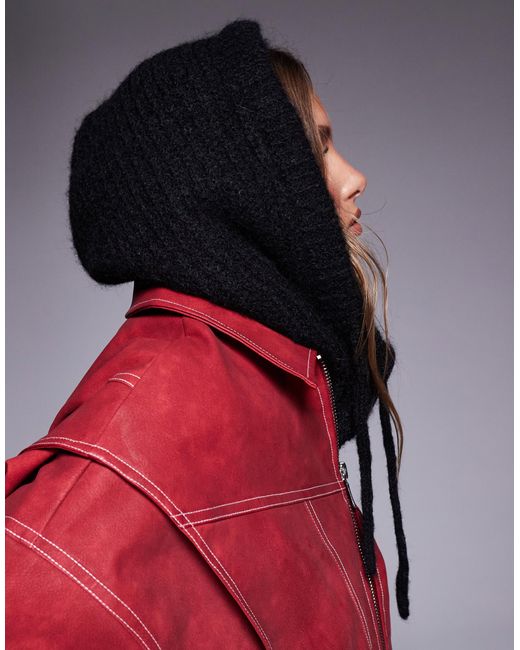 Object Red – strick-balaklava