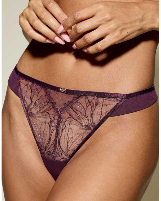 KBX Brown Joelle Thong