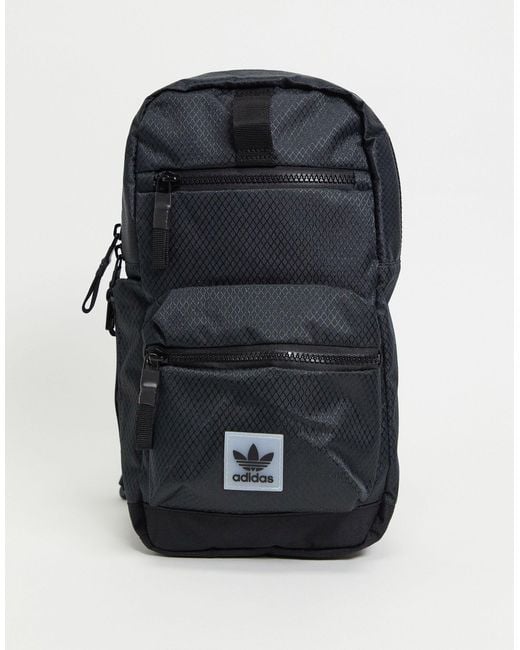 adidas Originals Utility Sling Crossbody Bag in Black for Men Lyst