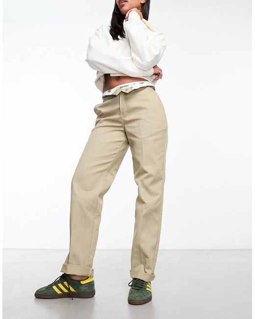 Pantalones beis estilo worker 874 de Dickies de color Neutro Lyst