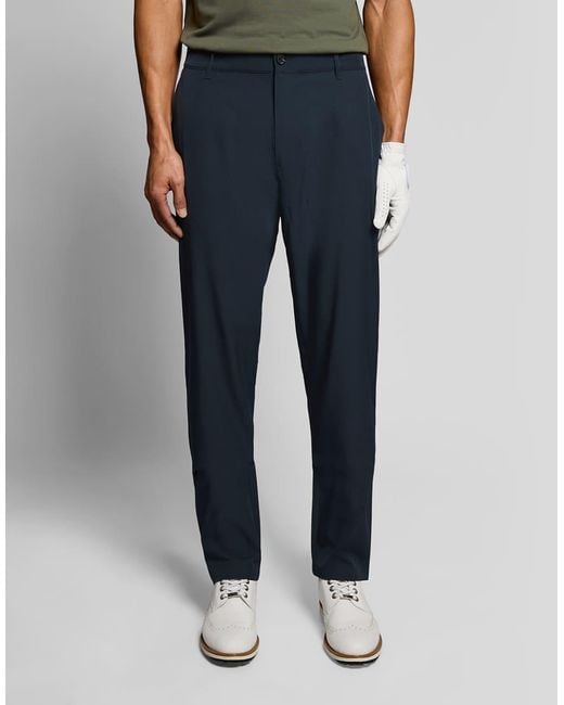 Lyle & Scott Blue Trousers Golf Chino Trouser for men