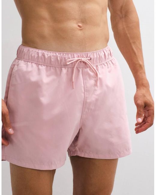 ASOS Red Swim Shorts for men