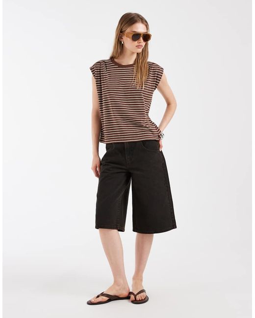 Levi's Red Striped Tank Top