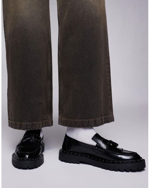 asos penny loafers