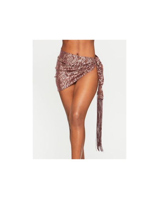 Ann Summers Black Sultry Heat Sarong