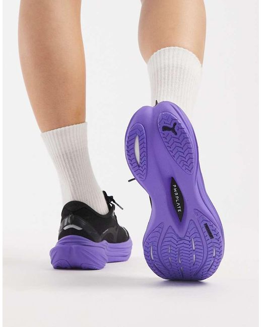 PUMA White Deviate Nitro 3 Trainers