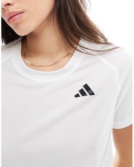 Adidas Originals White Adidas Tennis Club T-shirt