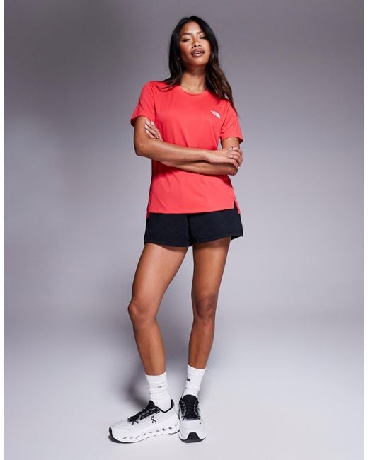 The North Face Red Flex Tee