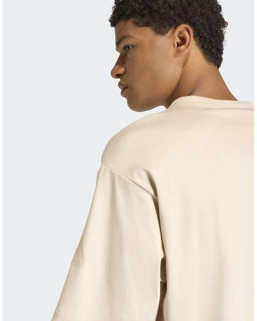 Adidas Originals Natural Soft Lux Tee for men