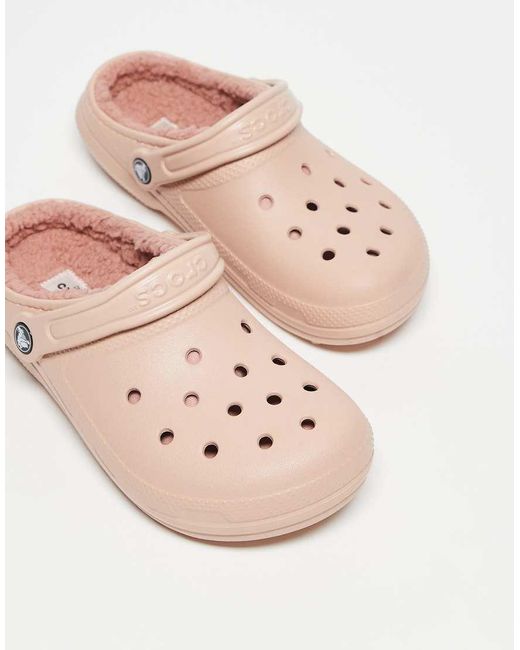 CROCSTM Pink Classic Fleece Clog