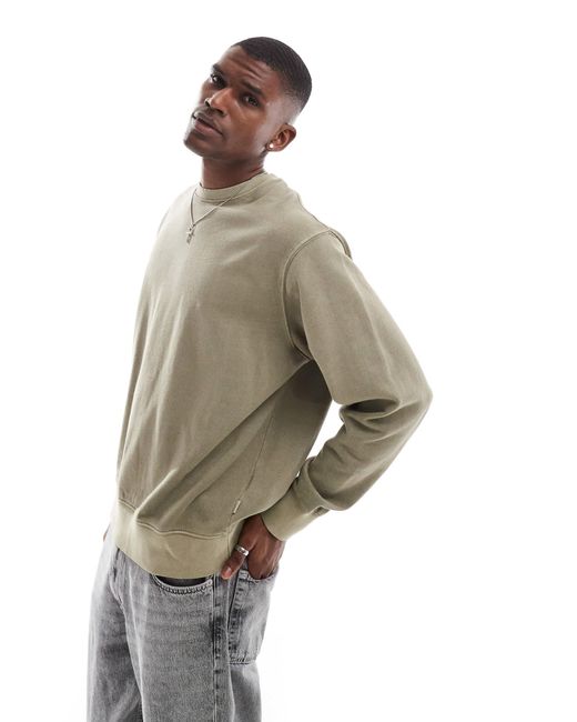 Jack & Jones Gray Super Oversized Sweatshirt for men