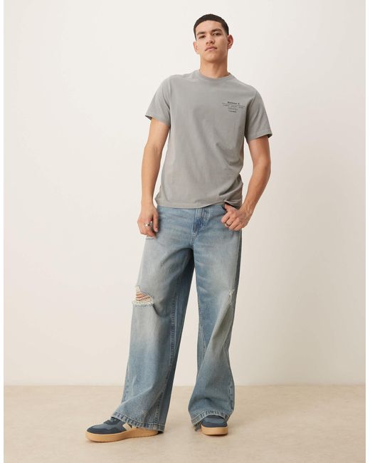 Barbour Gray Hickling Tailored Fit T-shirt for men