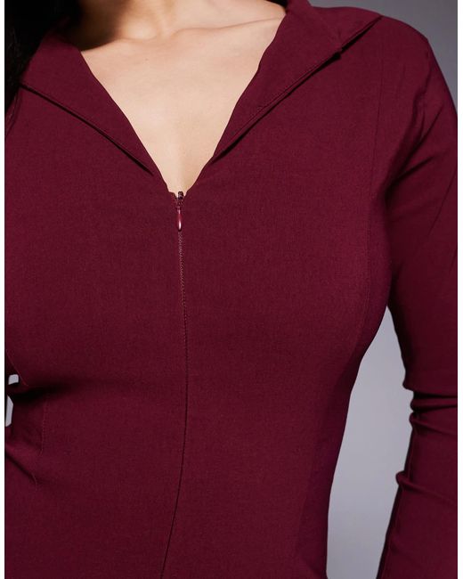 Fashionkilla Purple – elegantes minikleid