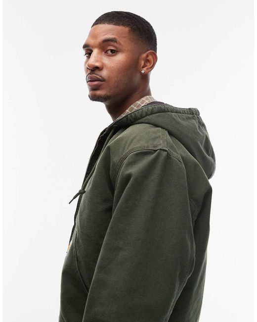 Carhartt Green Og Active Jacket for men